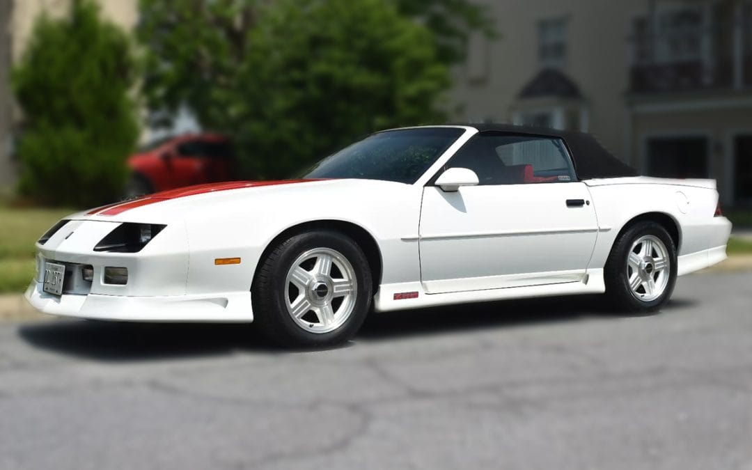 1992 Chevrolet Camaro Z28 Convertible 25th Anniversary Heritage Edition