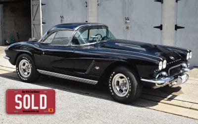 1962 Chevrolet Corvette Convertible Frame Off Build 327 4-Speed