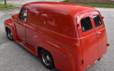 1953 Ford F-100 Panel Truck Street Rod Chevy V8 A/C