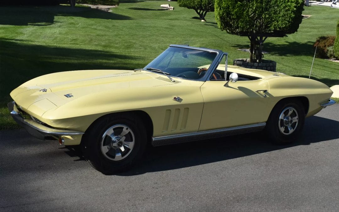 1966 Chevrolet Corvette Convertible 327/300 Factory Auto & Power Disc