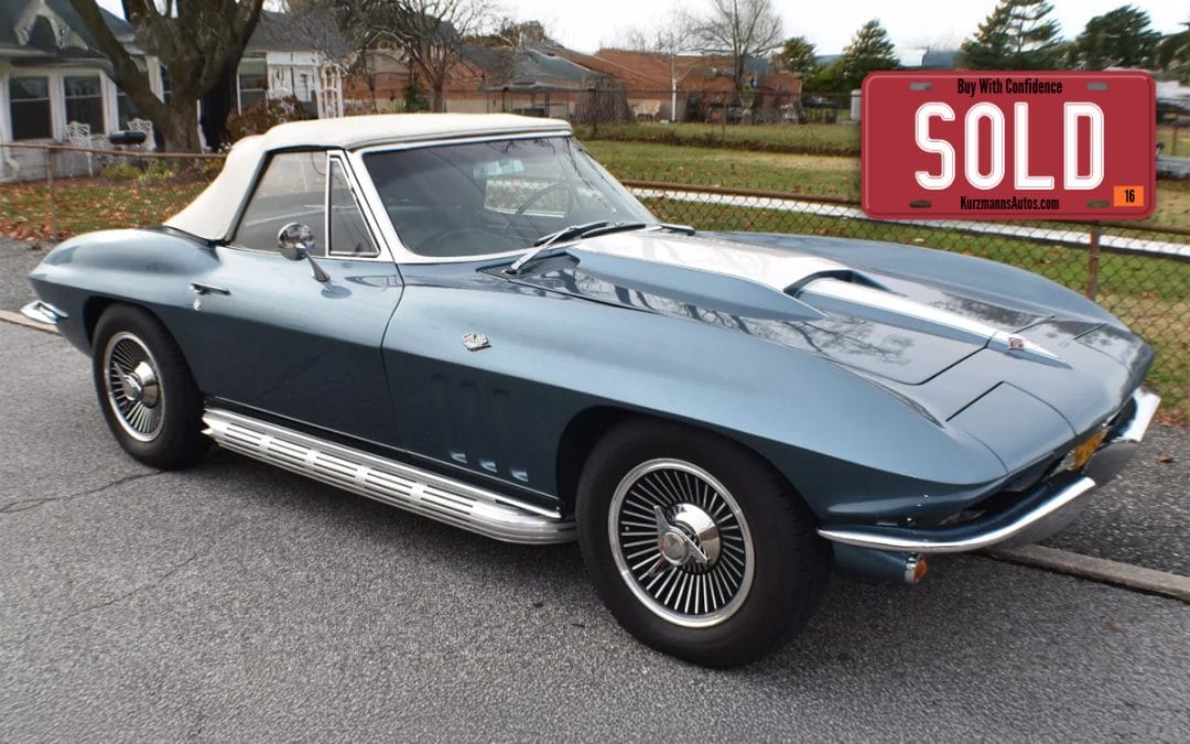 1966 Chevrolet Corvette Roadster 327 / 300 hp A/C Auto