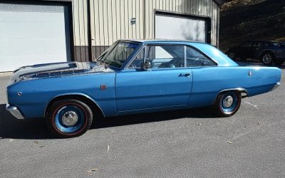 1968 Dodge Dart GTS 340 4-Speed Matching Numbers