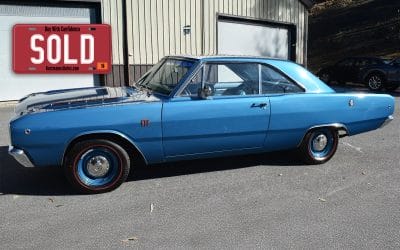 1968 Dodge Dart GTS 340 4-Speed Matching Numbers