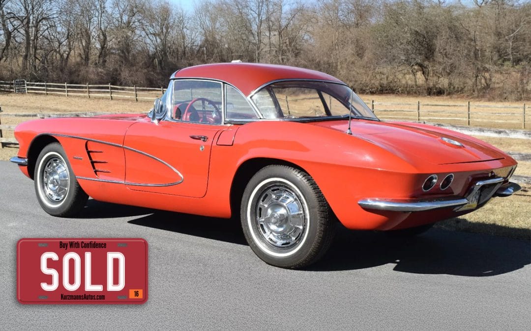 1962 Chevrolet Corvette V8 Turbo 350 Roman Red 1961 Trim