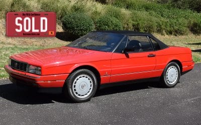 1992 Cadillac Allante Low Miles Very Original Excellent Condition