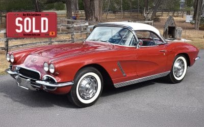 1962 Chevrolet Corvette Convertible Numbers Match 327/300 4-Speed
