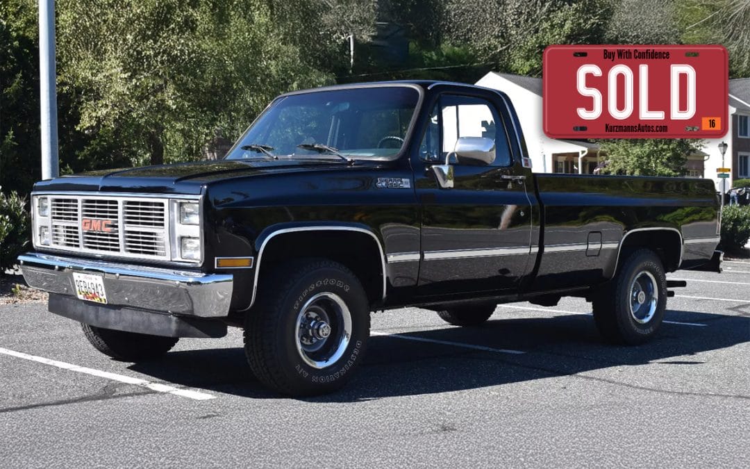 1987 GMC Sierra 1500 Classic 4×4 V8 Low Miles