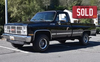 1987 GMC Sierra 1500 Classic 4×4 V8 Low Miles