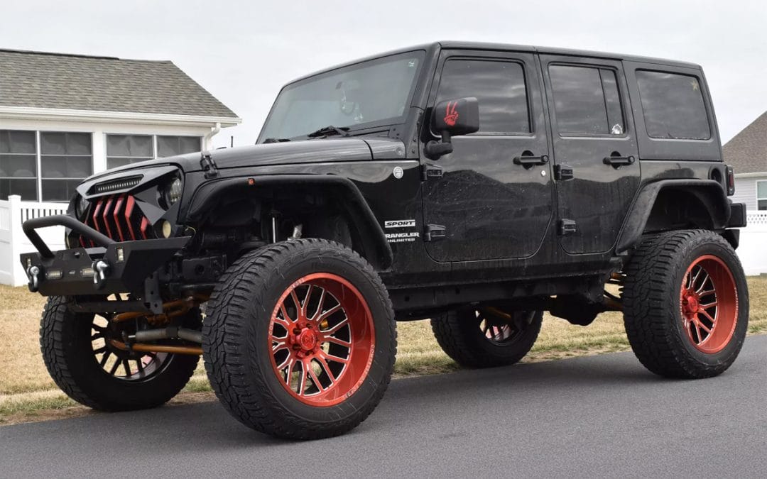 2013 Jeep Wrangler Sport 4×4 V6 Rough Country 6″ Lift