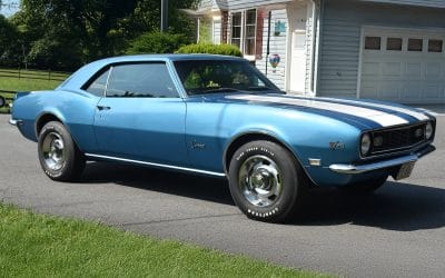 1968 Chevrolet Camaro Z/28 Numbers Matching Survivor Grotto Blue