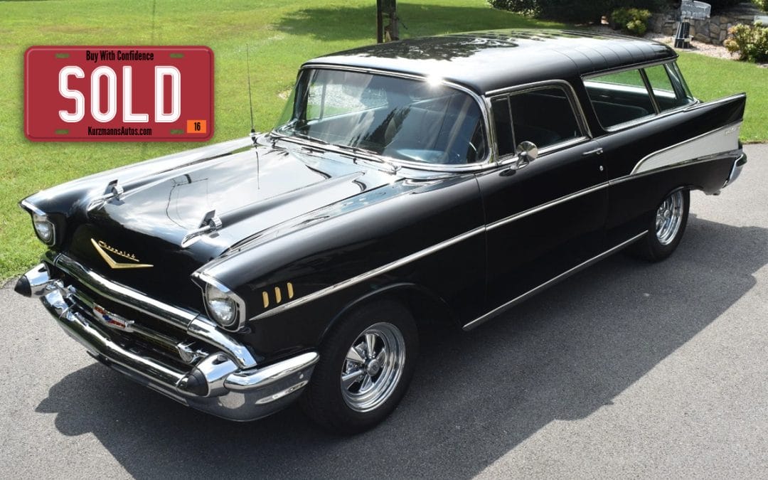 1957 Chevrolet Nomad Resto Mod Frame Off V8 A/C Gorgeous