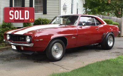 1969 Chevrolet Camaro Z/28 302 Muncie Garnet Red