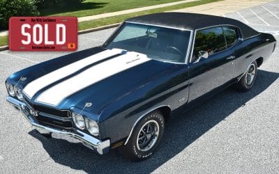 1970 Chevrolet Chevelle SS 454 LS 5 Numbers Matching A/C Turbo 400