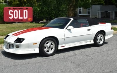 1992 Chevrolet Camaro Z28 Convertible Heritage Edition Low Miles