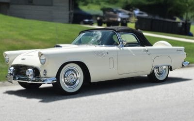 1956 Ford Thunderbird Restored Beautiful 312 V8 Auto 2 Tops