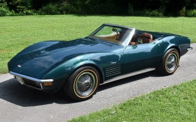 1971 Chevrolet Corvette Convertible 350 V8 4-Speed #’s Matching Factory A/C