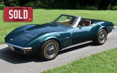 1971 Chevrolet Corvette Convertible 350 V8 4-Speed #’s Matching Factory A/C