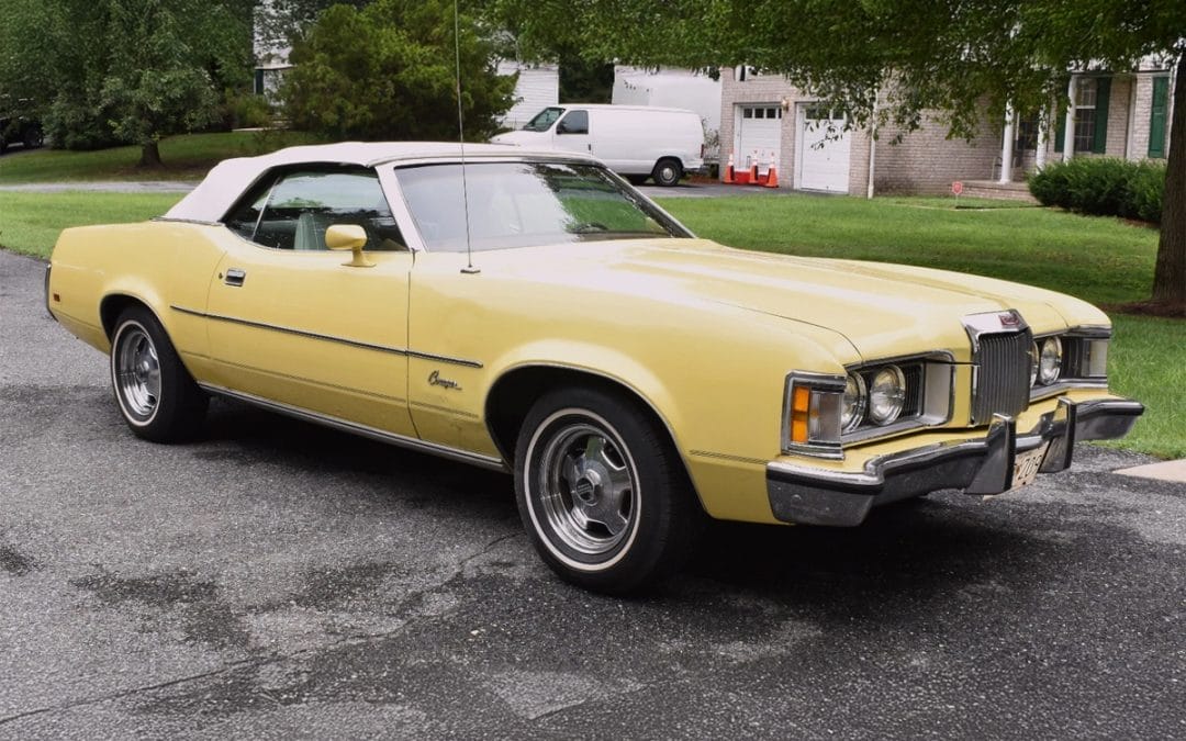 1973 Mercury Cougar XR7 Convertible 351 V8 Very Original