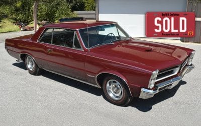 1965 Pontiac GTO 389 Tri Power AACA Champion Numbers Matching