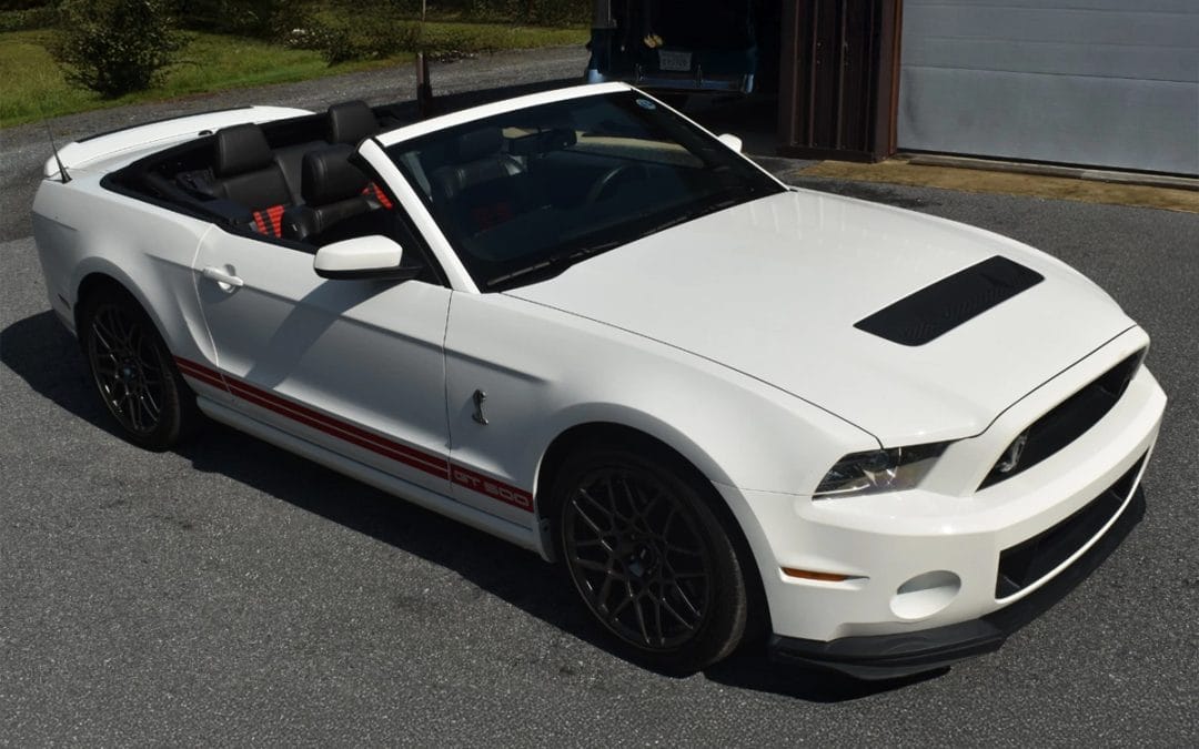 2013 Ford Mustang Shelby GT 500 Convertible 6 Speed