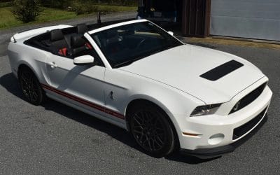 2013 Ford Mustang Shelby GT 500 Convertible 6 Speed