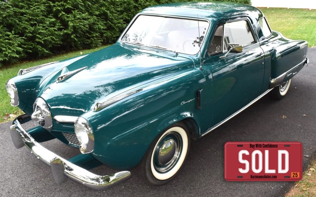 1950 Studebaker Champion Coupe Sedan Restored 12 Volt