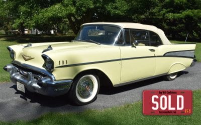 1957 Chevrolet Bel Air 150 210 Convertible 283 V8 Numbers Matching Cruiser