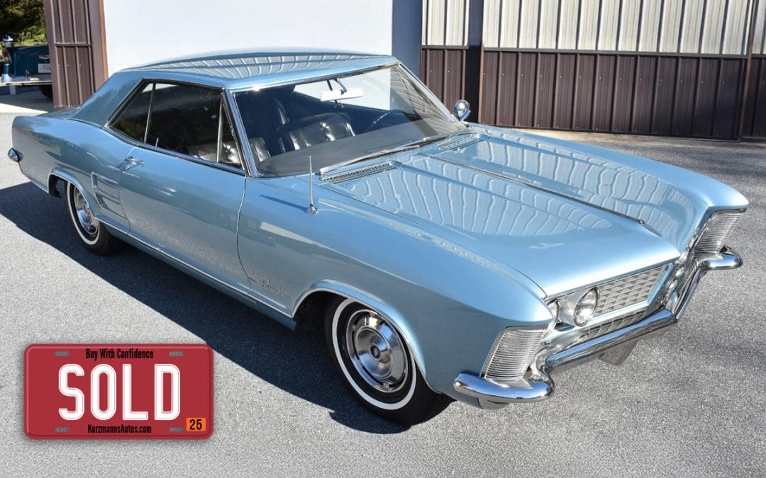 1963 Buick Riviera Restored 401 V8 Auto Marlin Blue