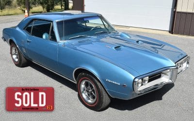1967 Pontiac Firebird Formula 400 Number’s Matching 4-Speed