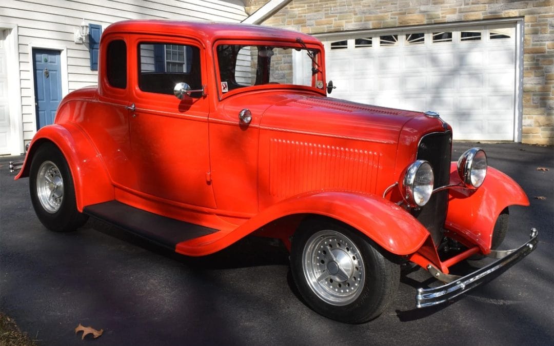 1932 Ford Other 5 Window Coupe Hot Rod Steel Body Vette Rear