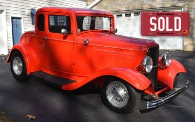 1932 Ford Other 5 Window Coupe Hot Rod Steel Body Vette Rear