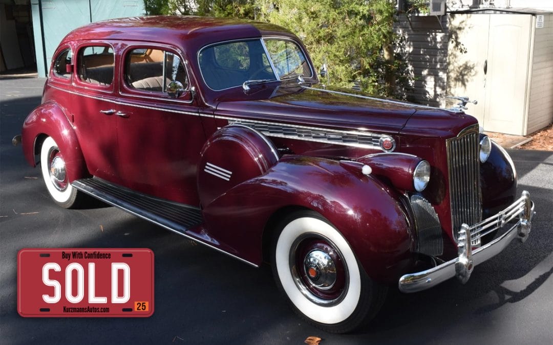 1940 Packard 120 Side Mounts Restored 4 Door Sedan