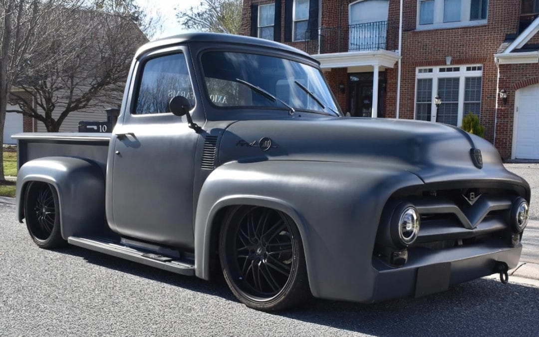 1955 Ford F-100 Resto Mod Air Suspension V8 A/C Awesome