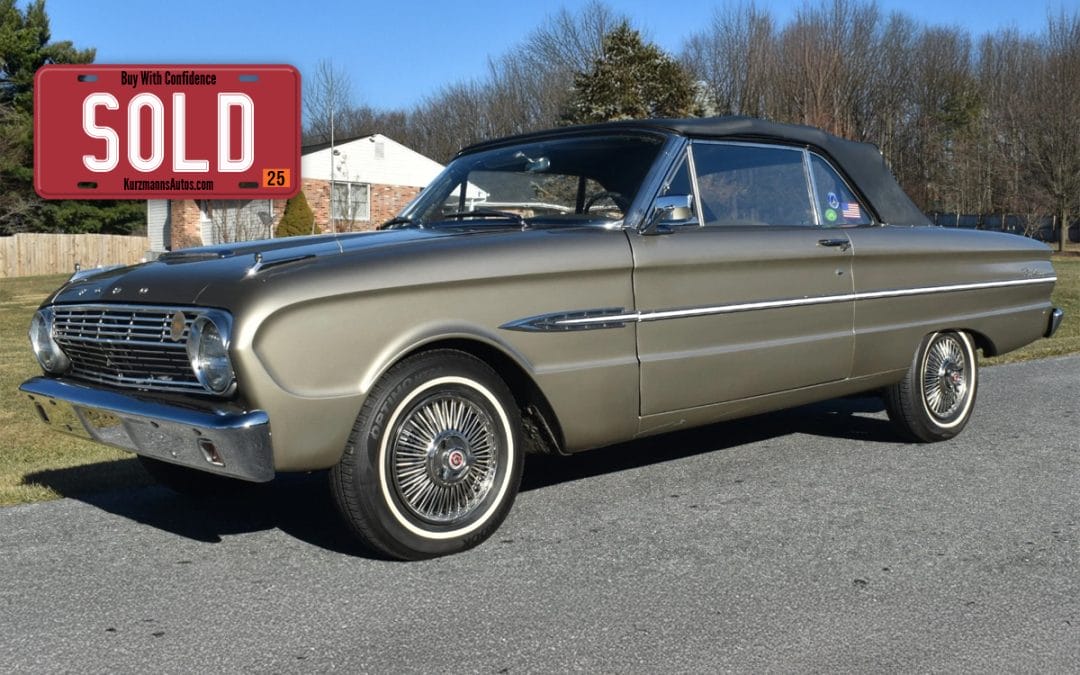 1963 Ford Falcon Futura Convertible 289 V8 C4 Auto VIDEO