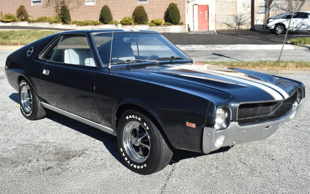 1968 AMC AMX Javelin 343 V8 4 Speed Original