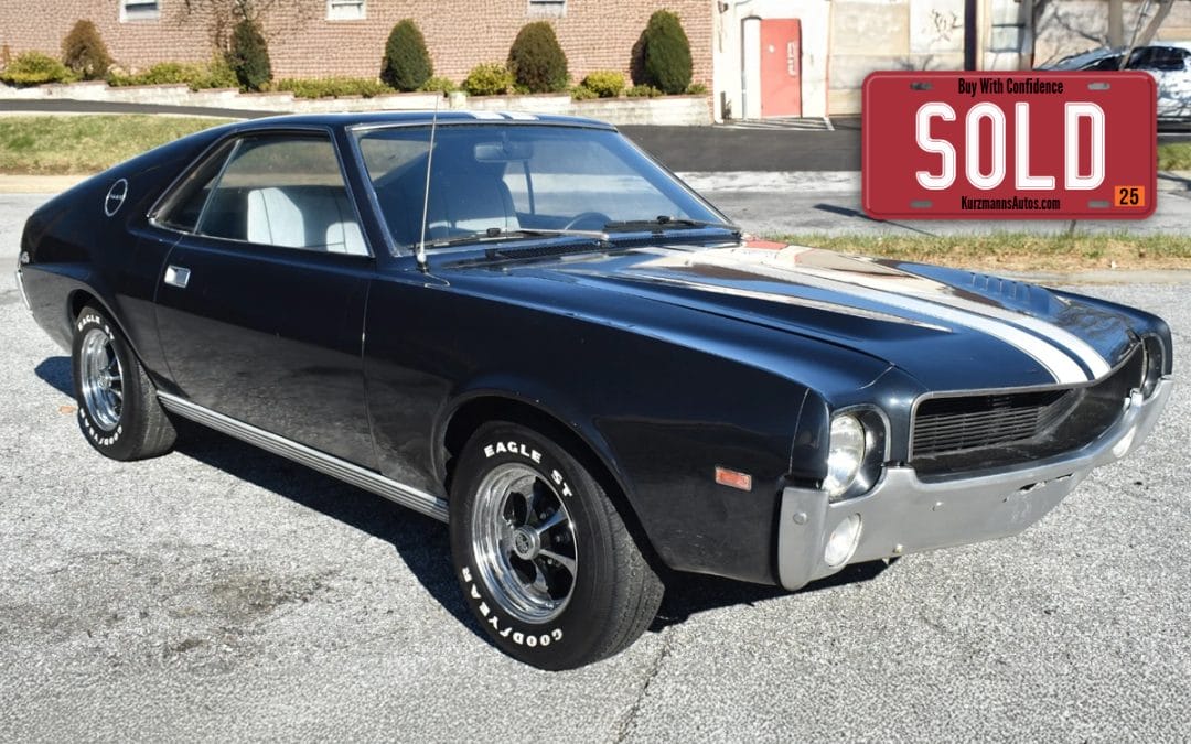 1968 AMC AMX Javelin 343 V8 4 Speed Original
