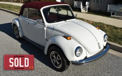 1979 Volkswagen Beetle – Classic Convertible 4 Speed Restored VIDEO