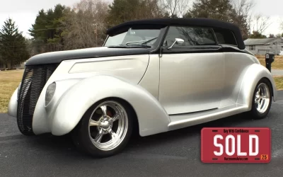 1937 Ford Cabriolet Street Rod 350 V8 R&P 200R4 9in Ford
