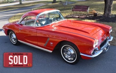 1962 Chevrolet Corvette 327 360 hp Factory Fuel Injection Numbers Matching