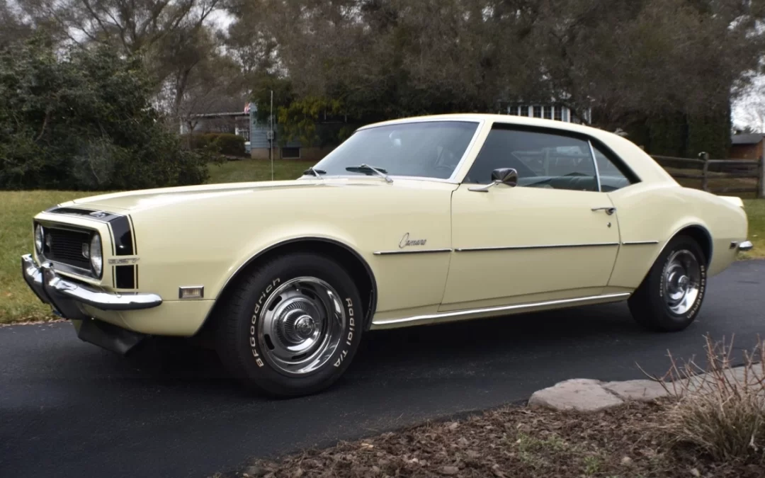 1968 Chevrolet Camaro Factory Original 327 V8 A/C Auto VIDEO