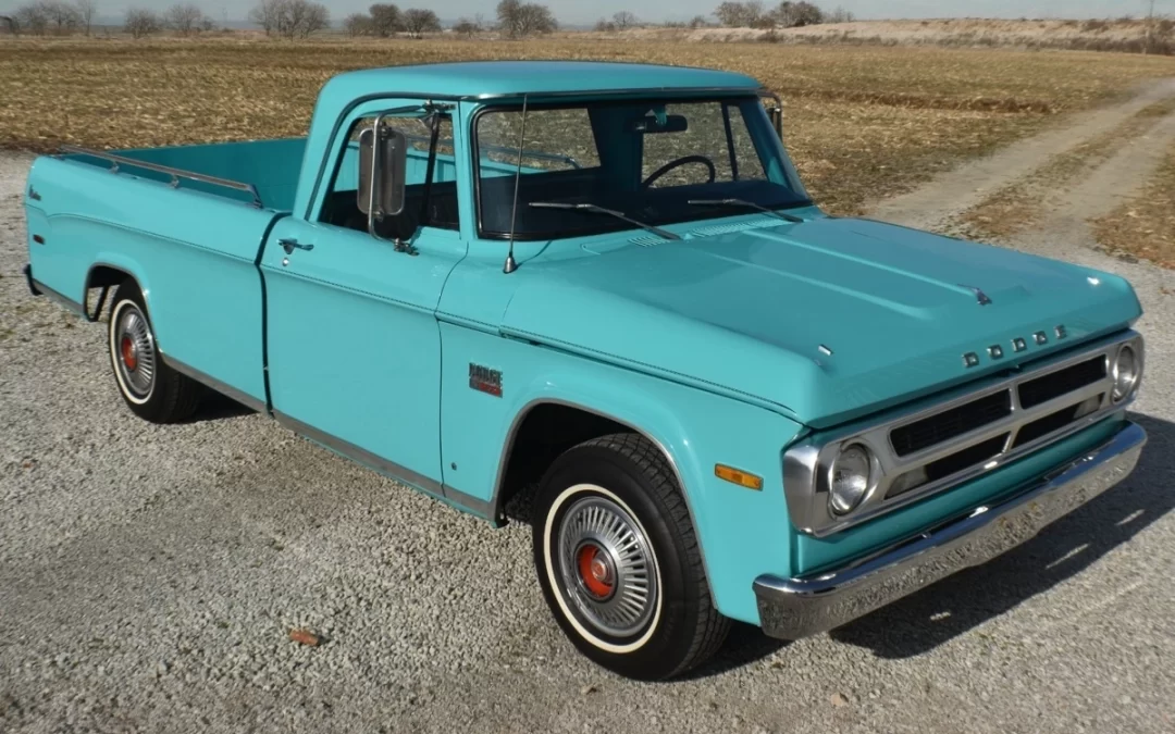1970 Dodge Other Pickups D100 Adventurer Restored Slant 6 Manual Trans VIDEO