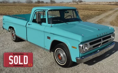 1970 Dodge Other Pickups D100 Adventurer Restored Slant 6 Manual Trans VIDEO