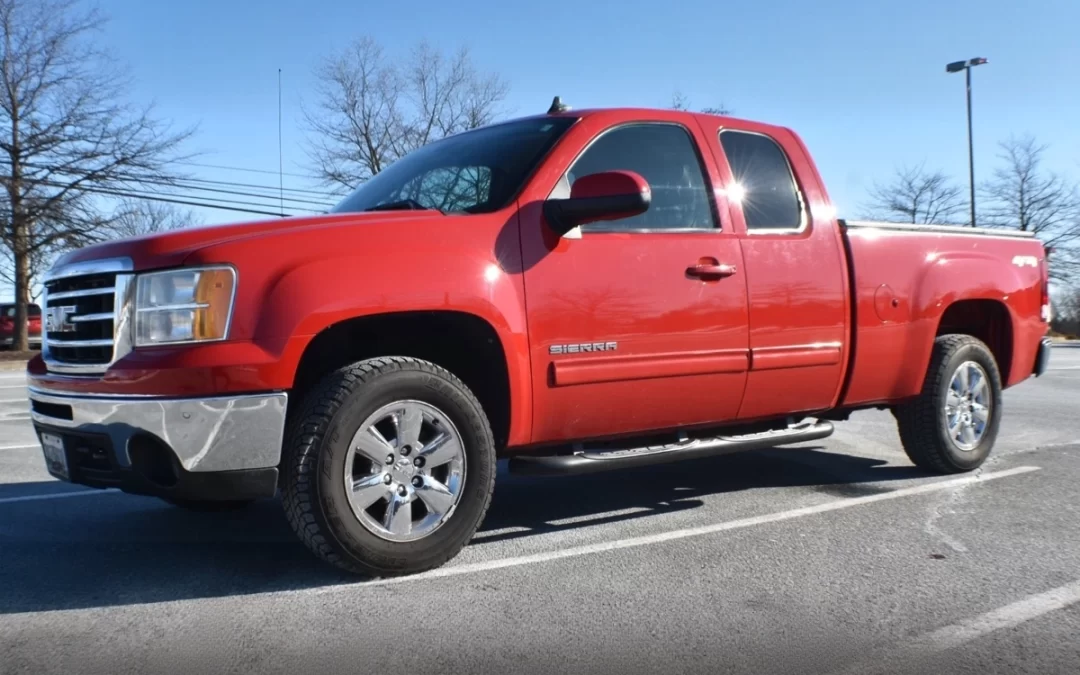 2012 GMC Sierra 1500 SLT Extended Cab 4×4 5.3 L V8