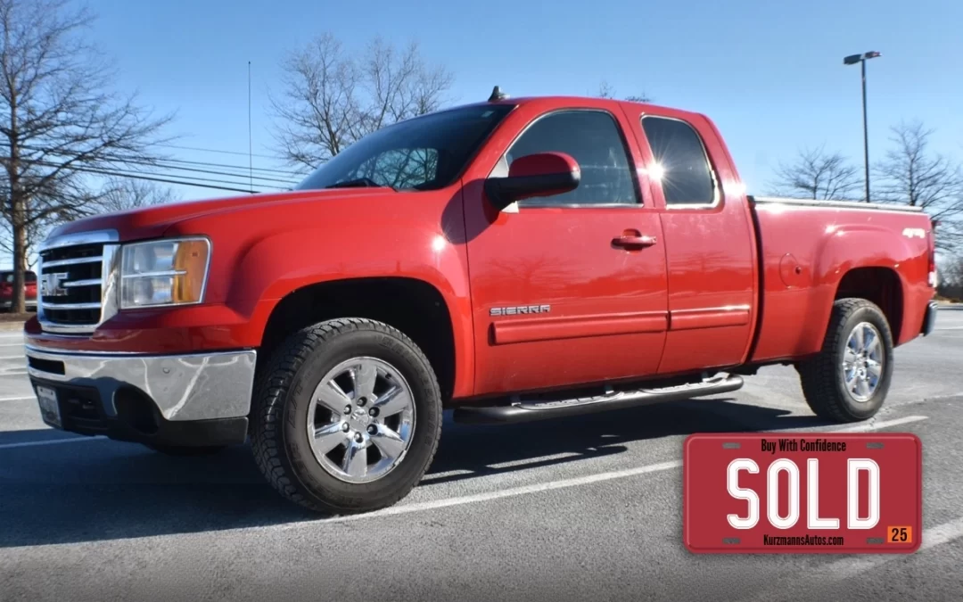 2012 GMC Sierra 1500 SLT Extended Cab 4×4 5.3 L V8