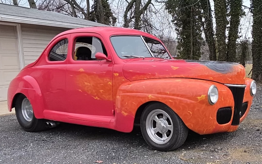 1941 Ford Deluxe Pro Street Hot Rod Stroker 409 WILD!!