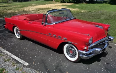 1956 Buick Roadmaster Convertible Restored A/C Gorgeous