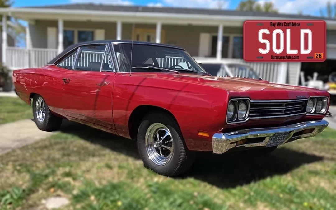 1969 Plymouth Road Runner Restored Original 383 V8 Torque Flight
