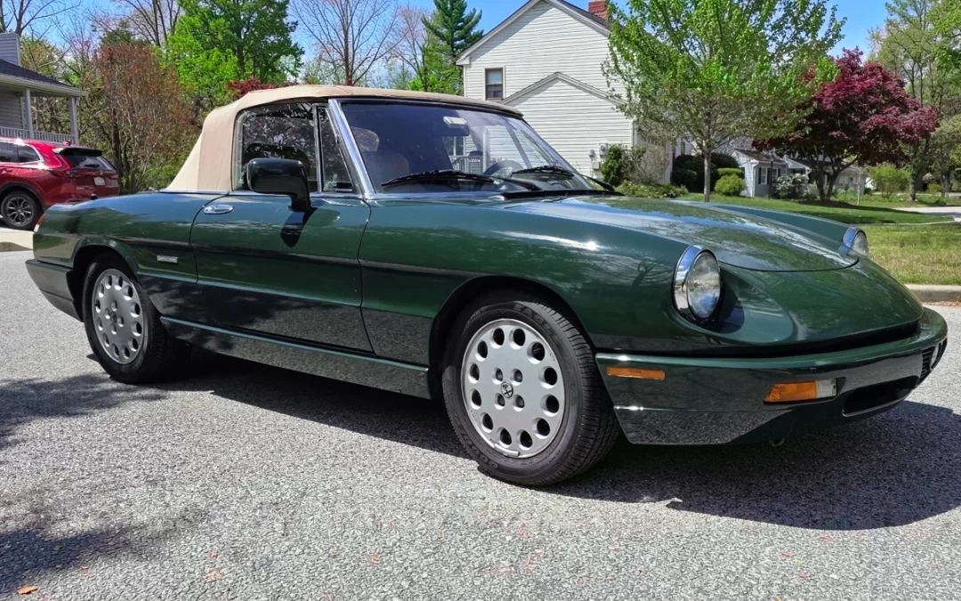 1991 Alfa Romeo Spider VELOCE Low Mileage 2.0 L DOHC