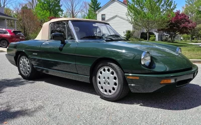 1991 Alfa Romeo Spider VELOCE Low Mileage 2.0 L DOHC